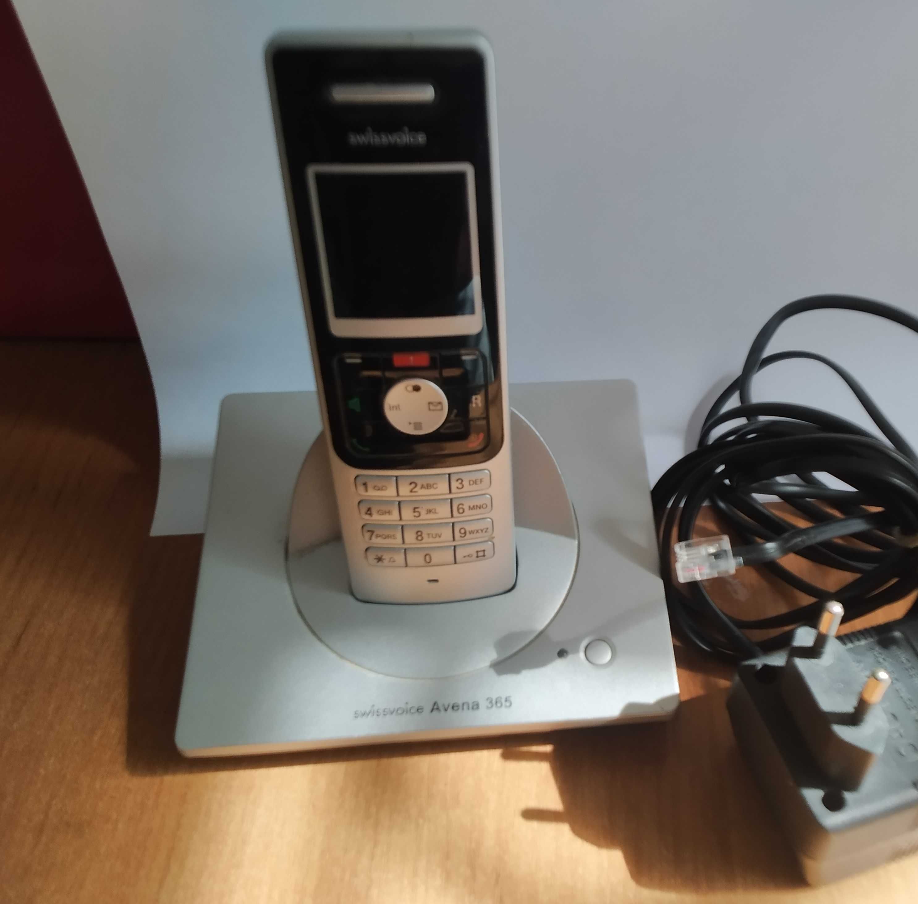 Telefon stacjonarny bezprzewodowy Swissvoice Avena 365 DECT