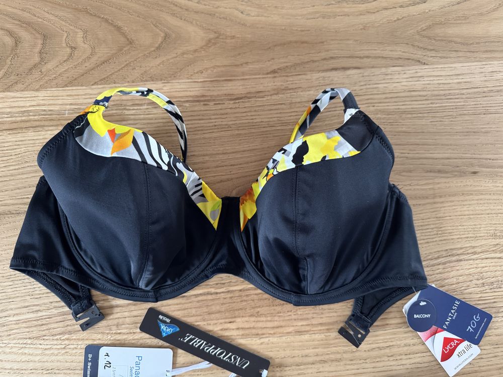 Bikini nowe 70G biustonosz kąpielowy i figi brytyjskiej firmy Fantasie