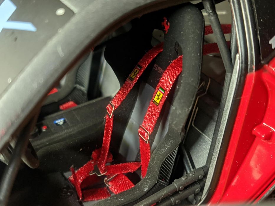 Ferrari 599xx Evo Hot Wheels Elite 1/18