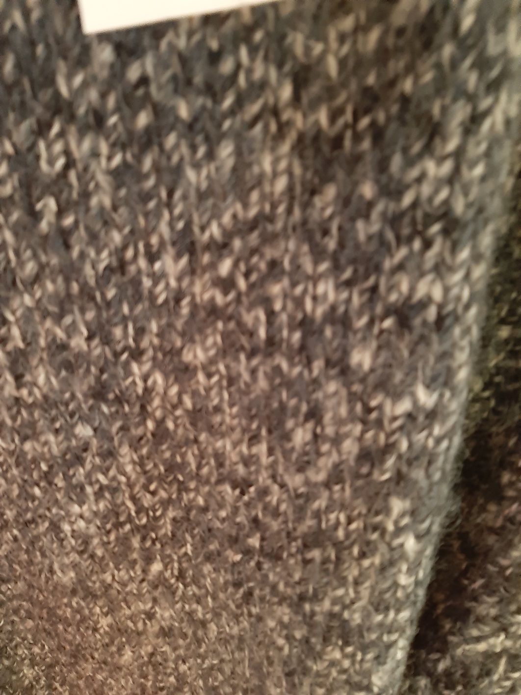 Sweter L Zara oversize ciepły zima gruby prosty sweterek tkmaxx damski