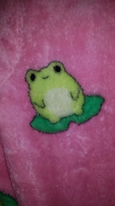 Теплое пушистое худи лягушки snuddie плюшевое платье-одеяло Primark