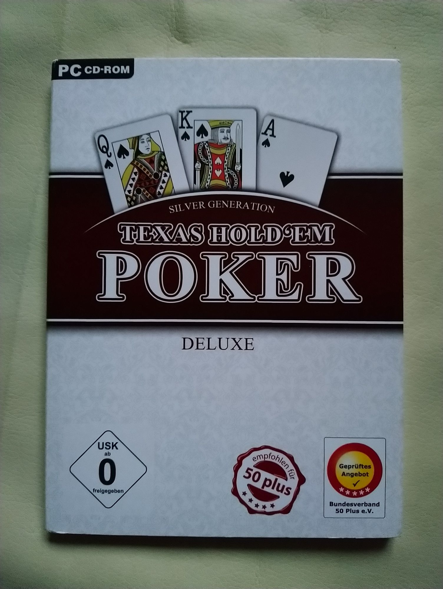 PC cd-rom Texas Hold'em Poker