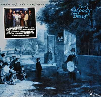 MOODY BLUES- Long Distance Voyager- LP- płyta nowa , zafoliowana