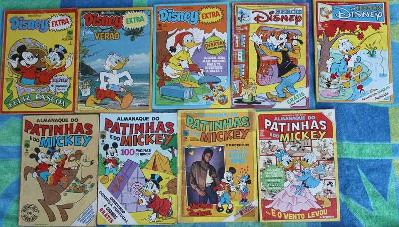 Revistas Disney anos 80