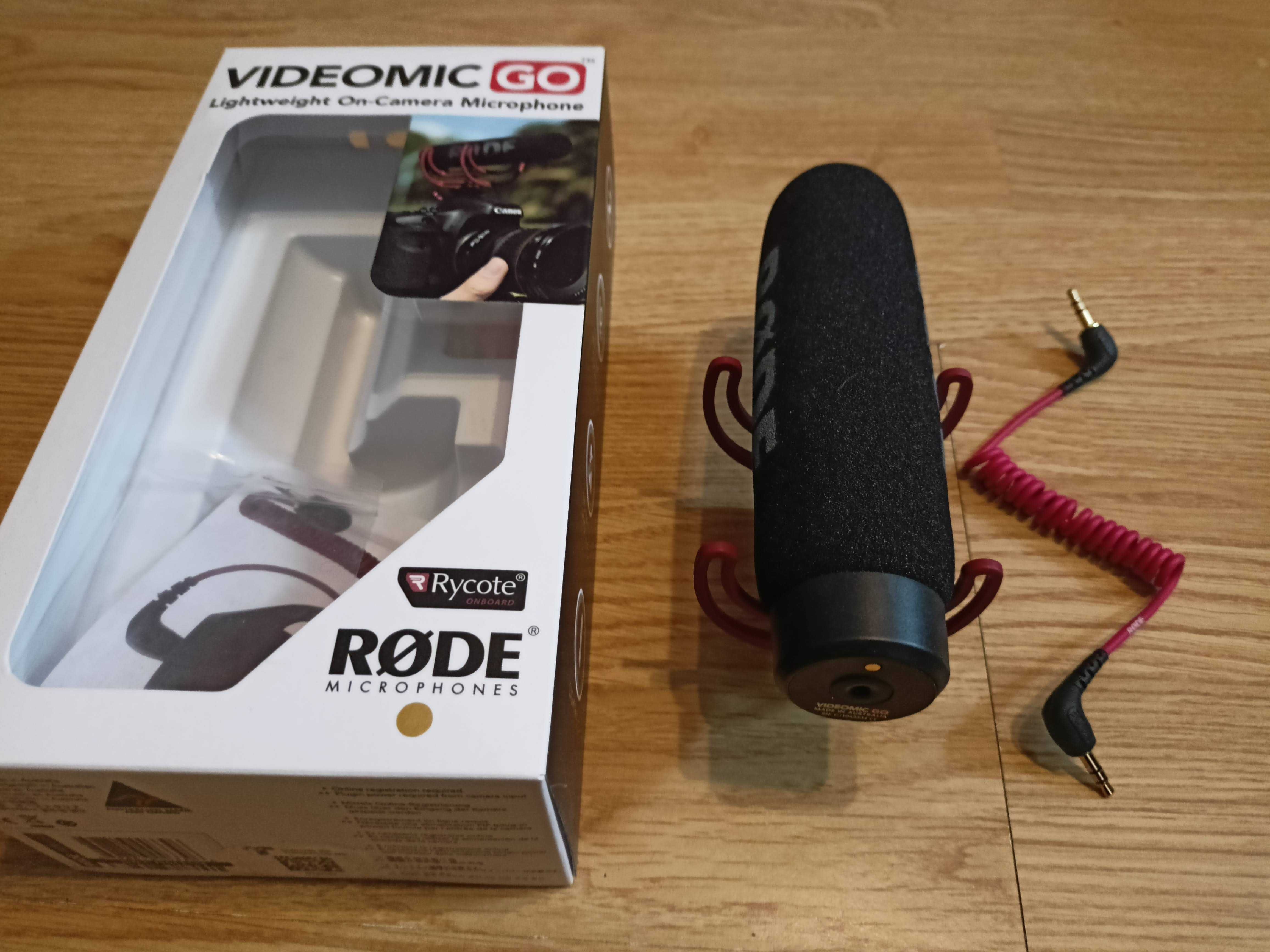 RODE VideoMic GO - Mikrofon do kamery - stan idealny