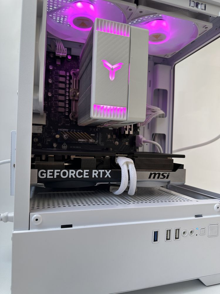 ‼️Ігровий пк rtx5070 ryzen 5 8400f ddr5 32 gb озу ssd m2