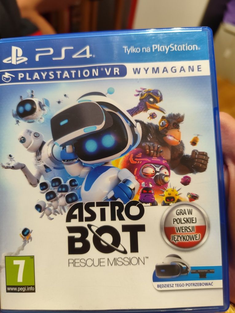 Zestaw vr do PS4+2x move+gra
