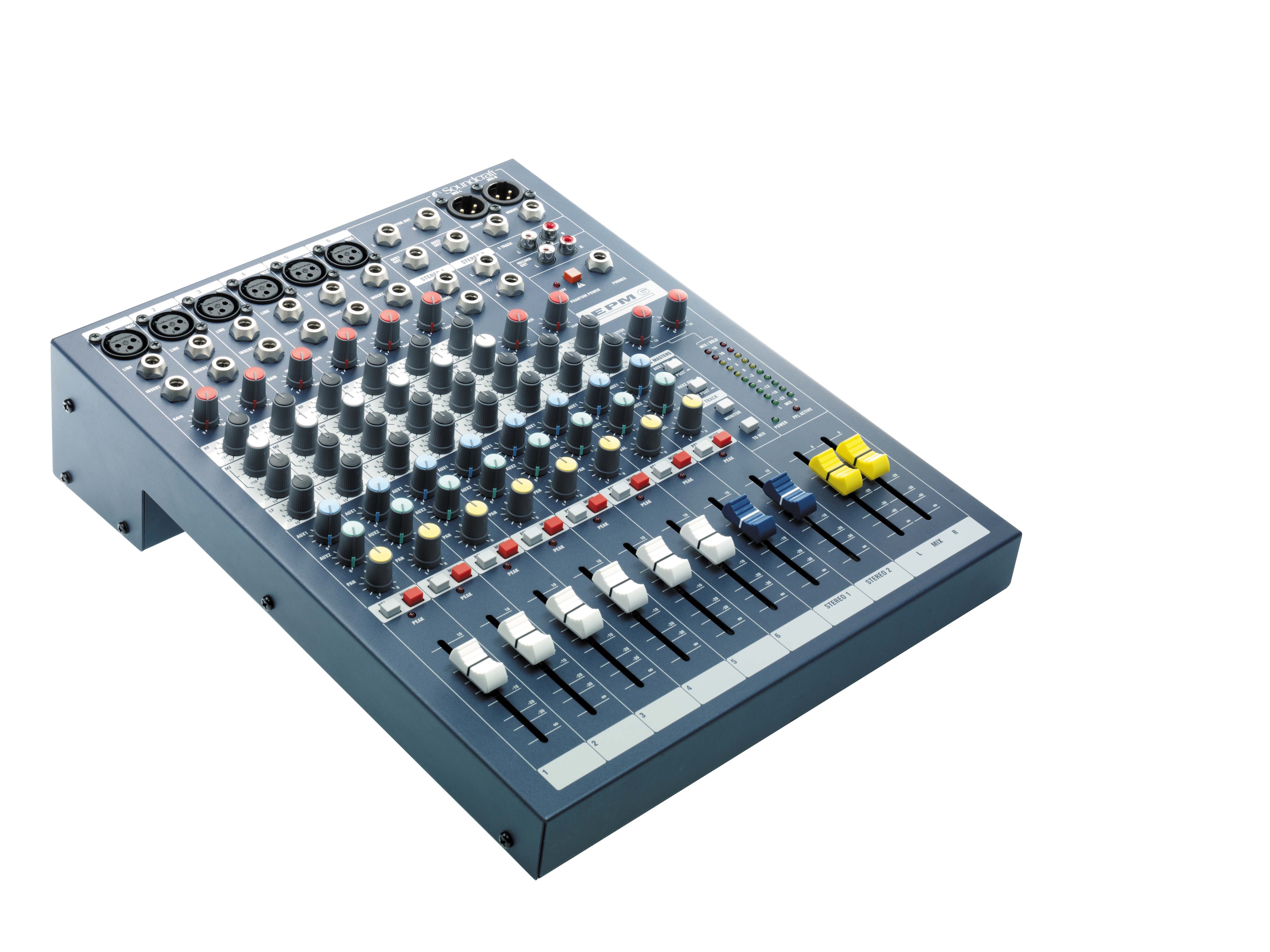 Mesa de Mistura Soundcraft EPM 6