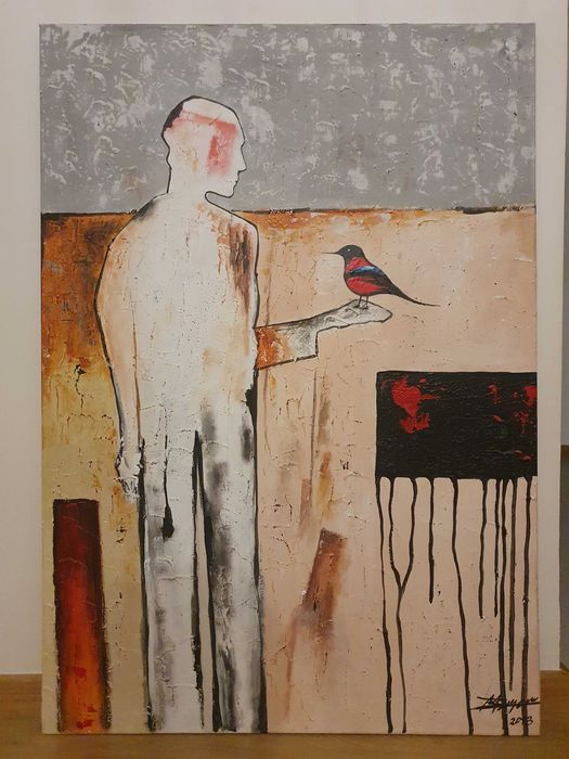 Obraz olejny - sygnowany 70x100cm