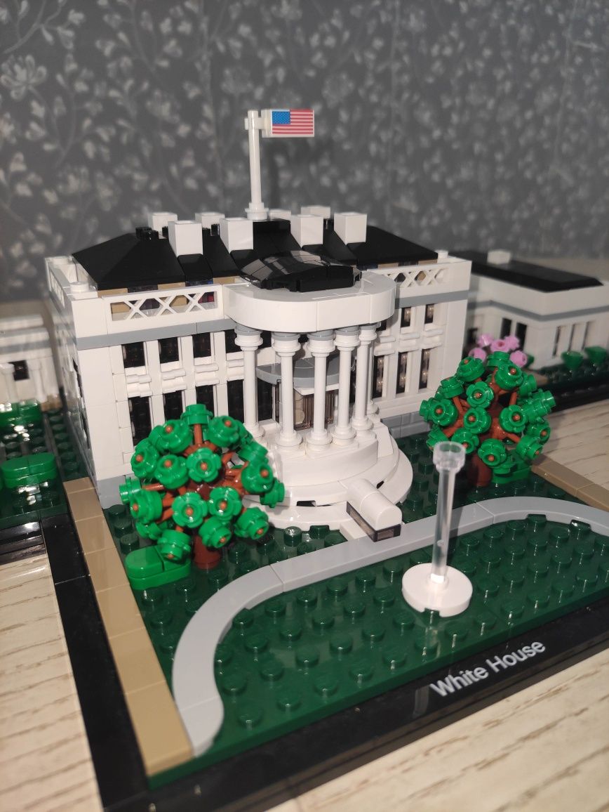 1483 деталі! Lego The White House 21054, Лего Білий Дім