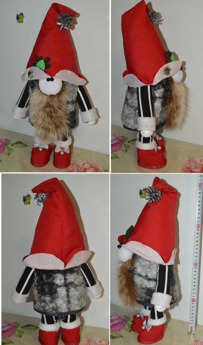 Новогодний очаровательный гном ручной работы... есть варианты