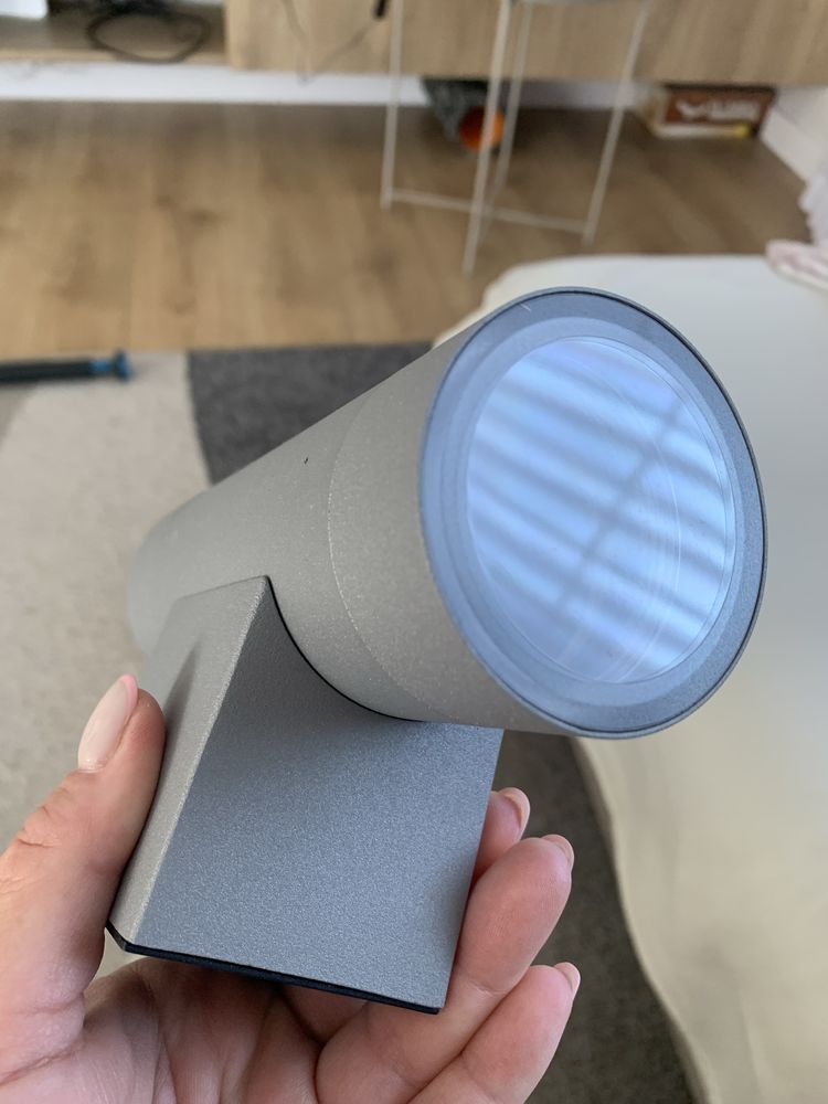 Kinkiet dwustronny IKEA kolor srebrny