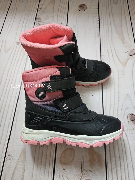 Pepperts 37 р термо чоботи на дівчинку зимові черевики
