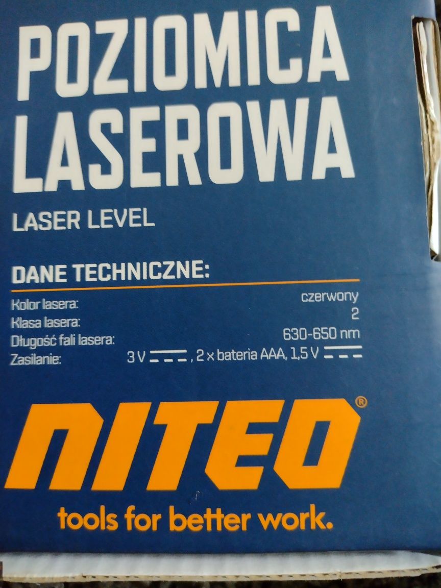 Poziomica laserowa Niteo