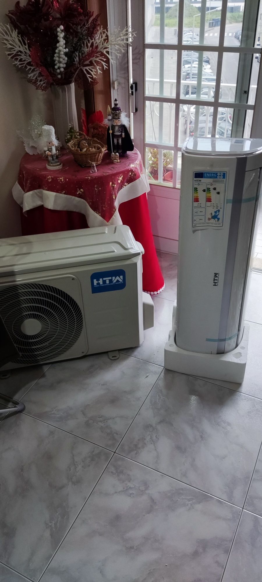 Ar condicionado, Eletricidade e Canalização