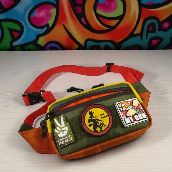 EDC поясна сумка, бананка, слінг.