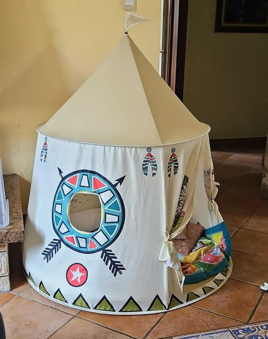 Namiot dla dzieci  zabawa indiański do zabawy dom ogród