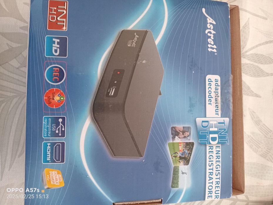 Receptor TDT HD Gravador