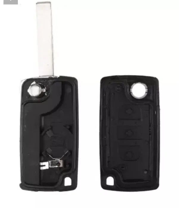 Capa p/ chaves Citroën e Peugeot (lâmina virgem)