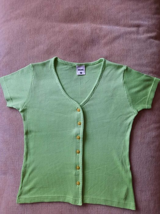 Blusa verde de senhora