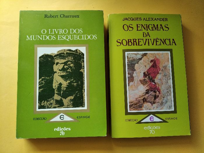 Dez livros (Stonehenge, História da magia, O livro dos mundos ..)