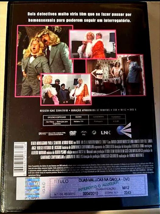João Broncas (Álvaro Vitali) DVD Duas Malucas na Gaiola