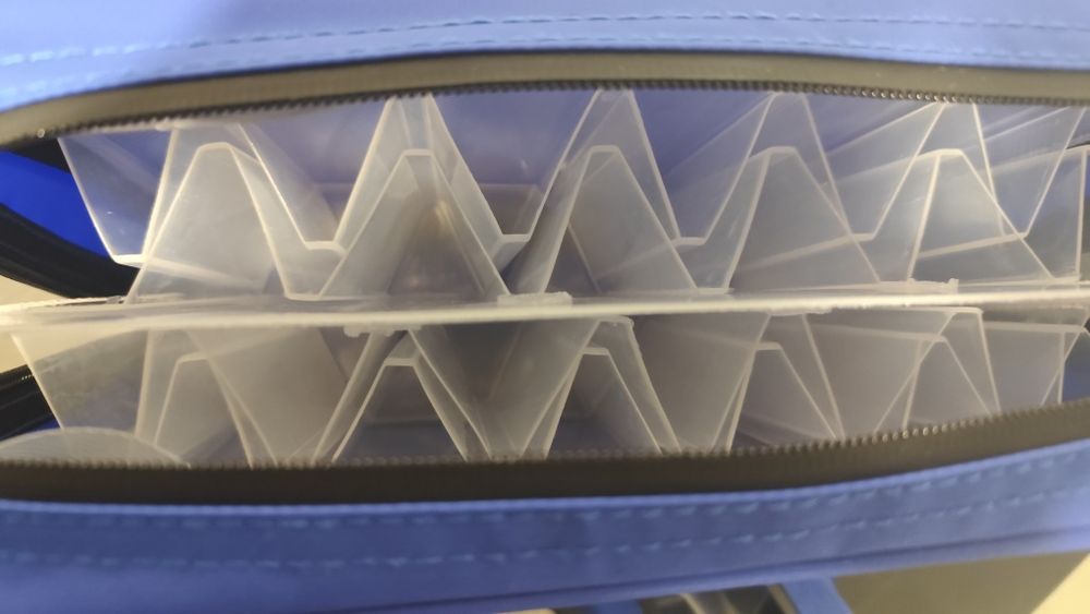 Bolsa e caixa pesca choco palhaços