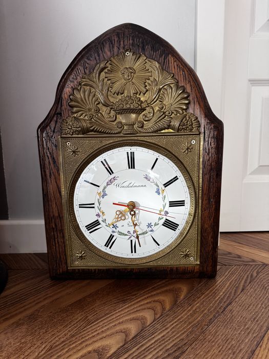 Zegar ścienny dębowy Winchelmann