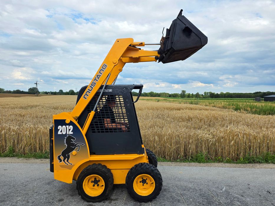 Mini Ładowarka Bobcat Mustang 2012 Ładowarka Widło krokodyl Łyżka