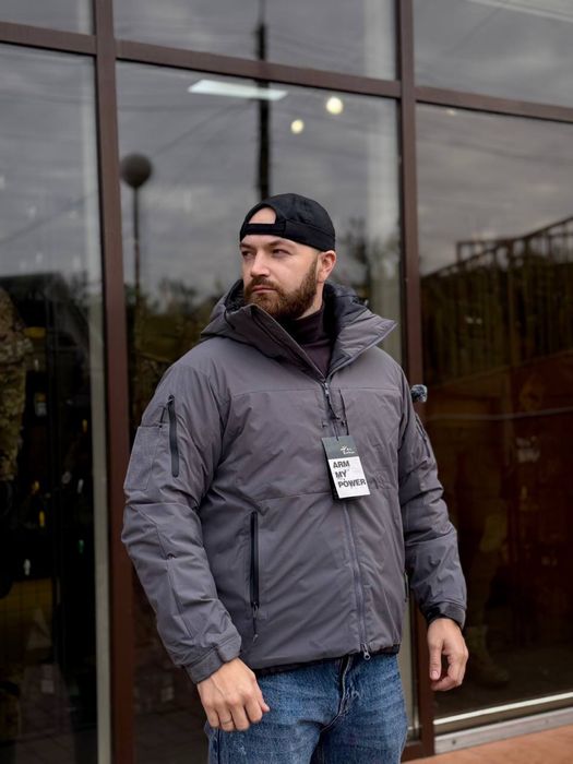 Зимова куртка Call Dragon 10.0 Сіра. Тактична водонепроникна