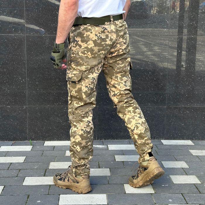 ДОВГОВІЧНА ТКАНИНА ріп-стоп. Надійні карго штани, тактичні брюки.