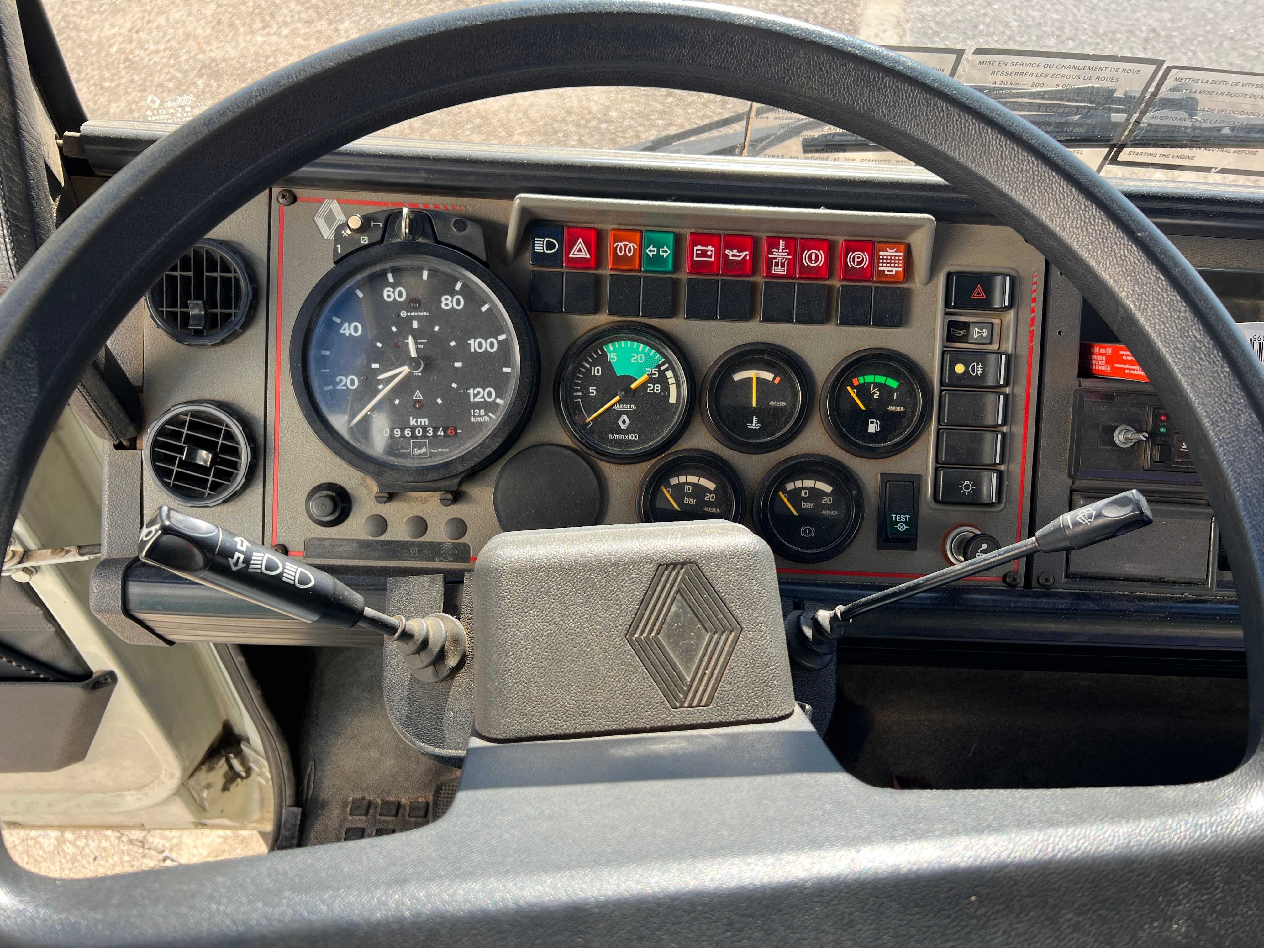 1989 Renault Midliner S100 (motor Perkins) 96034kms reais