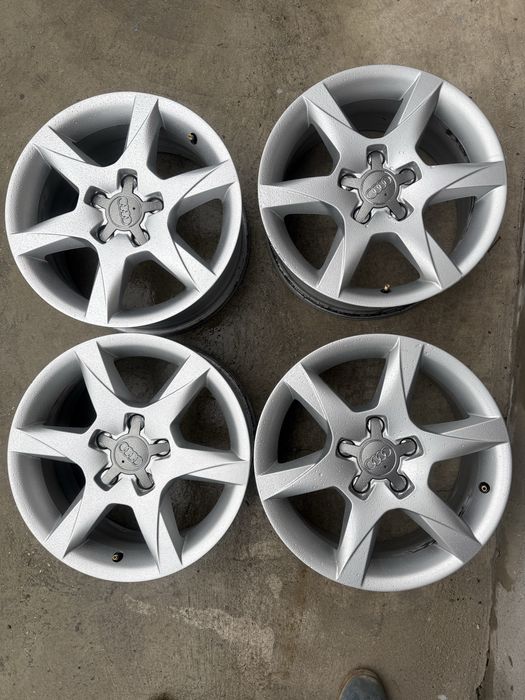 Aluski 16 Audi 5x112 idealne Nowki