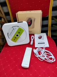 CD Player USB Przenośny odtwarzacz Bluetooth Radio biały Dyskmen Mp3