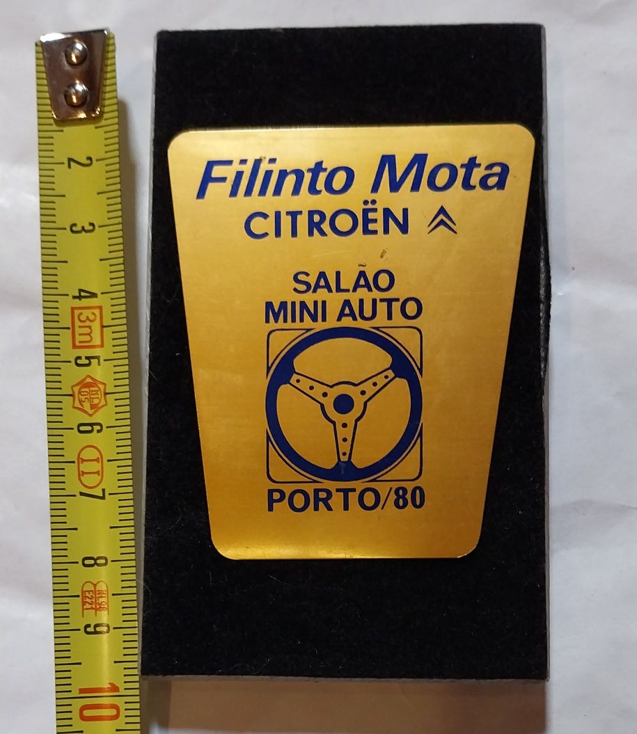 Medalha antiga Salão Mini auto