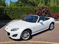 Mazda MX-5 1.8 126KM_biała perła_nowe hmulce,opony,sprzęgło_bezwypadkowy_TOP