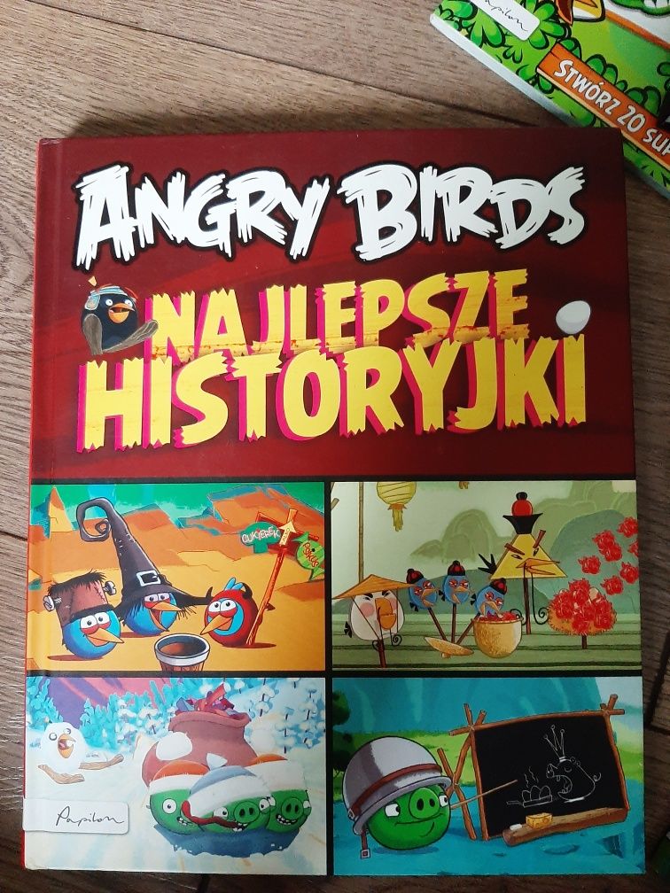 Zestaw 4 książek angry birds