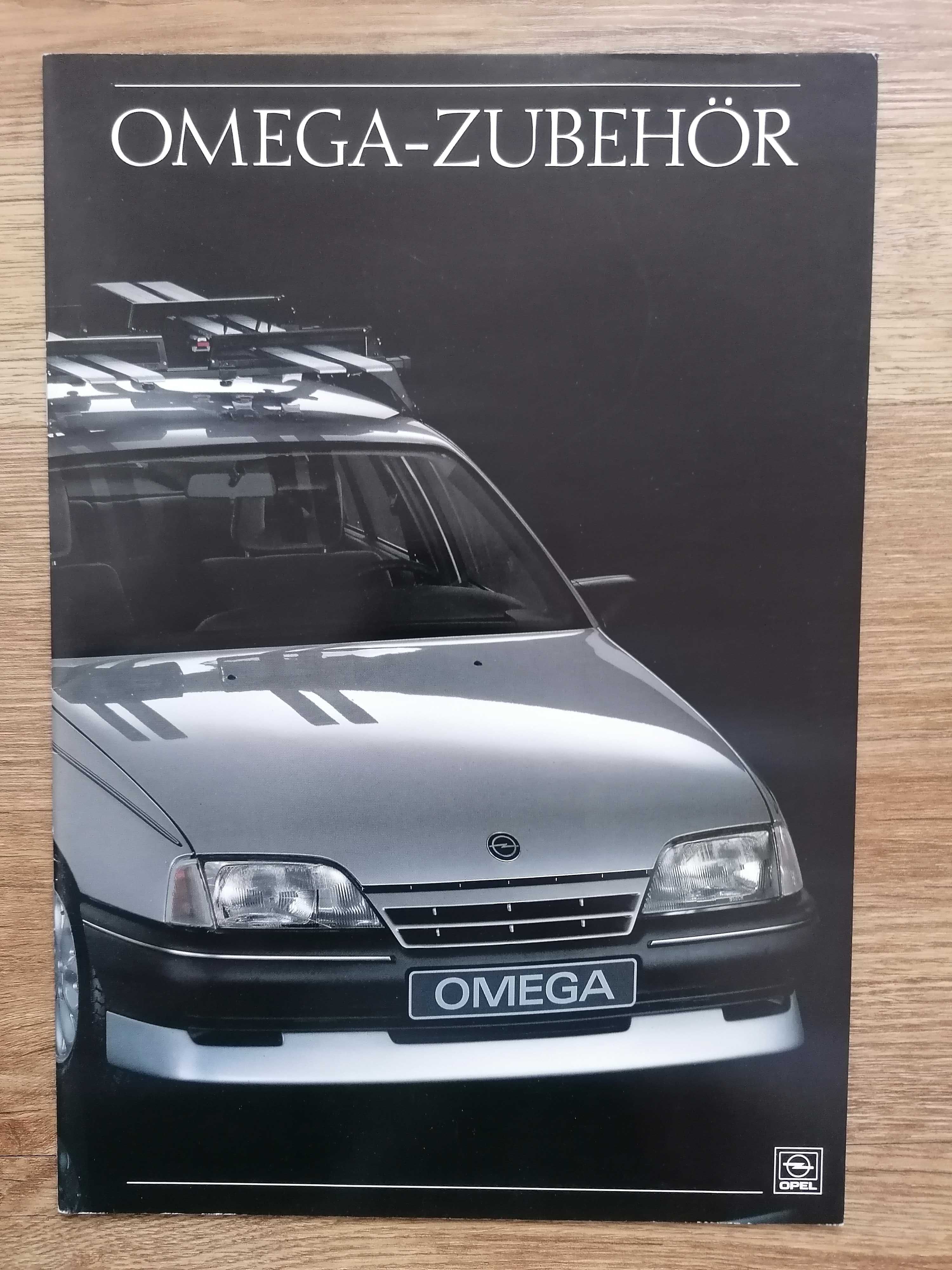 Prospekt Opel Omega dodatki i akcesoria.