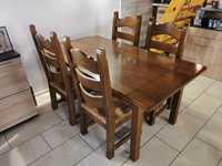 Stół dębowy plus 4 krzesła