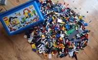 Lego mix klocków 2kg + pudełko