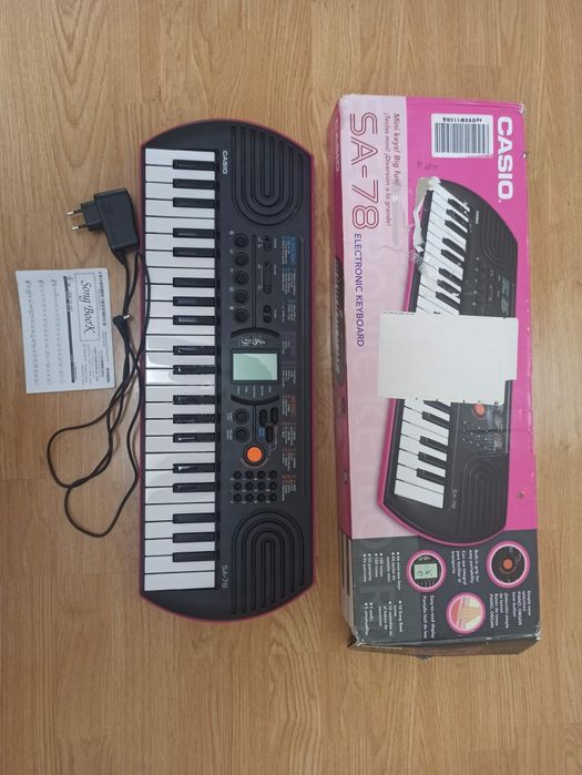 Piano teclado Casio SA-78 44 teclas