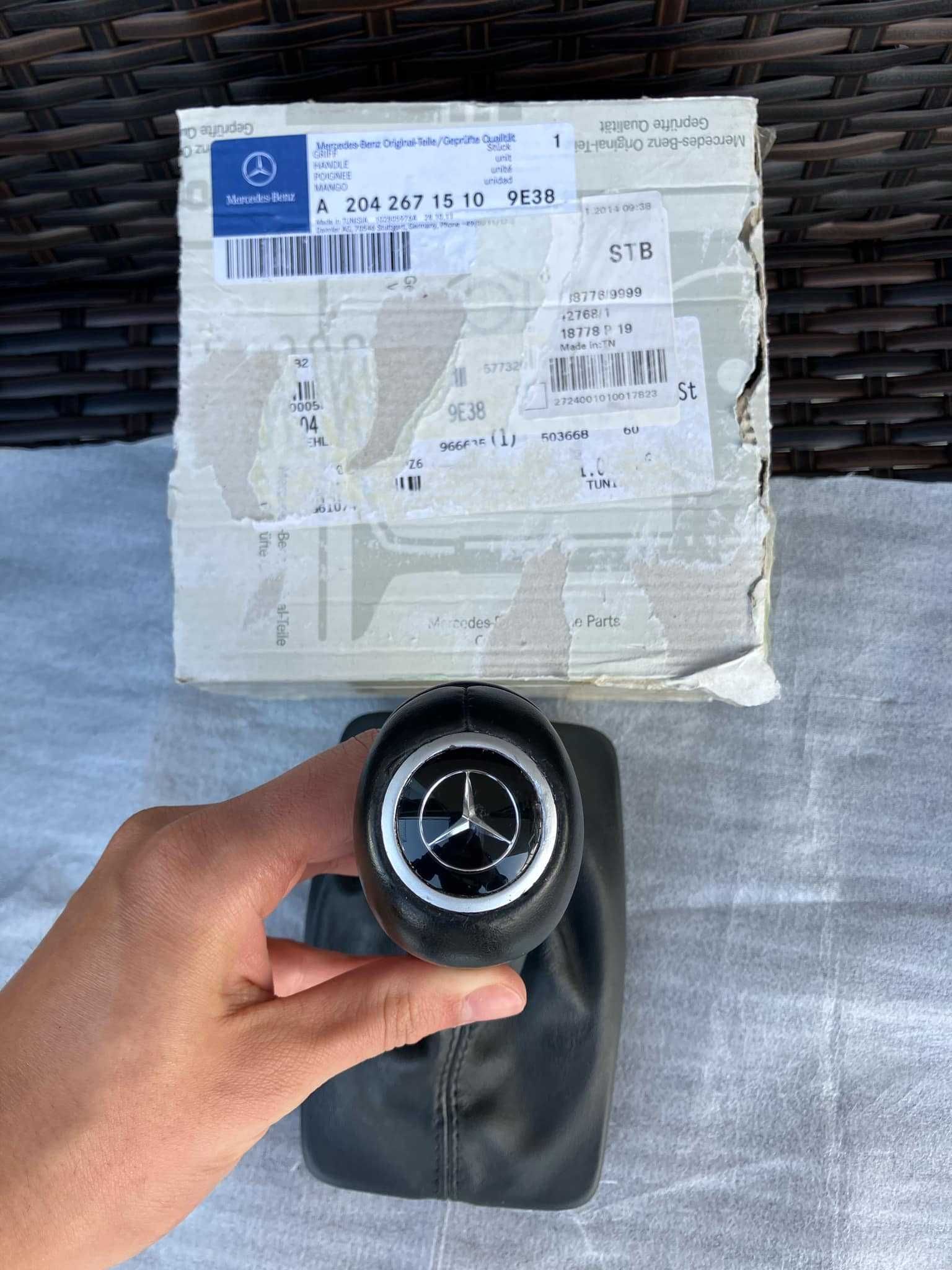 Manete alavanca velocidades Mercedes Classe C W204 E W212 caixa auto