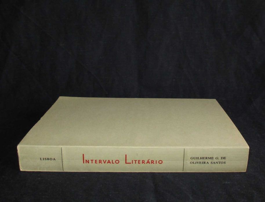 Livro Intervalo Literário Guilherme G. de Oliveira Santos