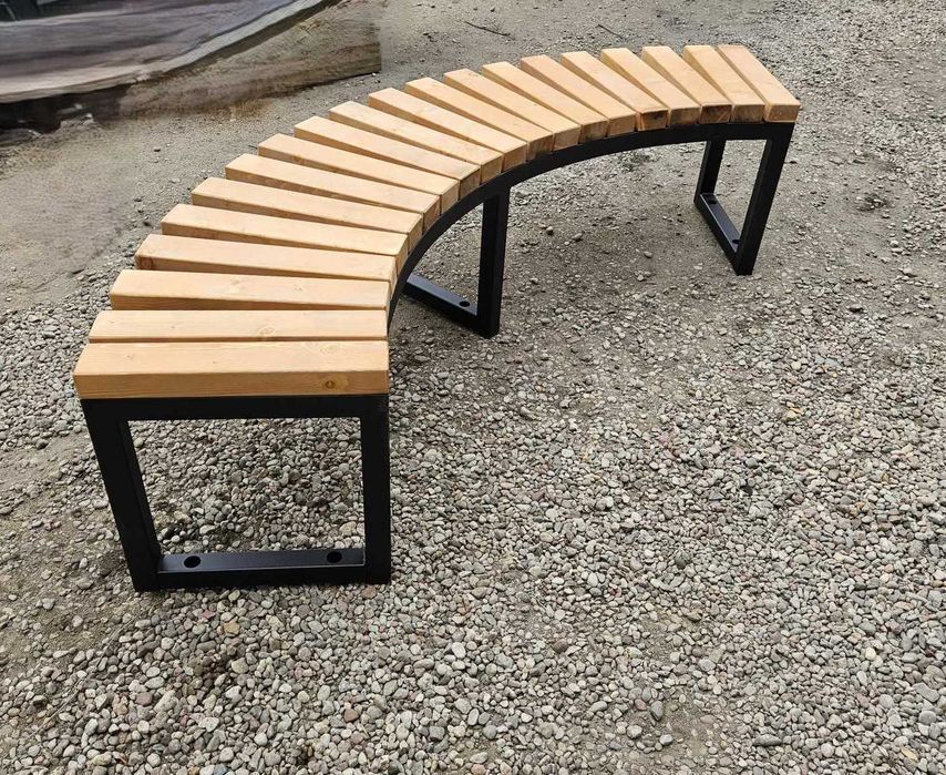 Ławka łukowa, ogniskowa, producent, atest, różne kolory