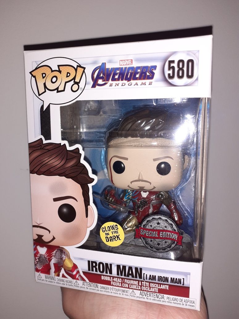 Avengers Endgame I Am Iron Man Glow Funko Exclusive