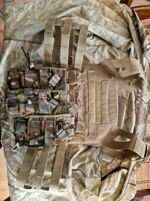 Kamizelka taktyczna/ Plate Carrier Mil-tec - COYOTE