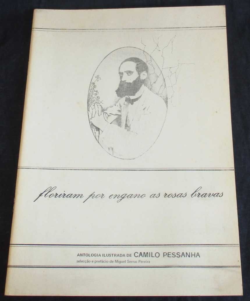 Livro Floriram por engano as rosas bravas Antologia Camilo Pessanha