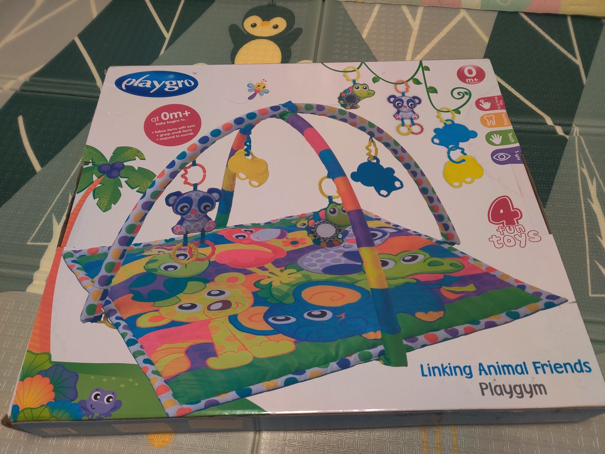 Розвиваючий килимок Playgro Друзі-тварини