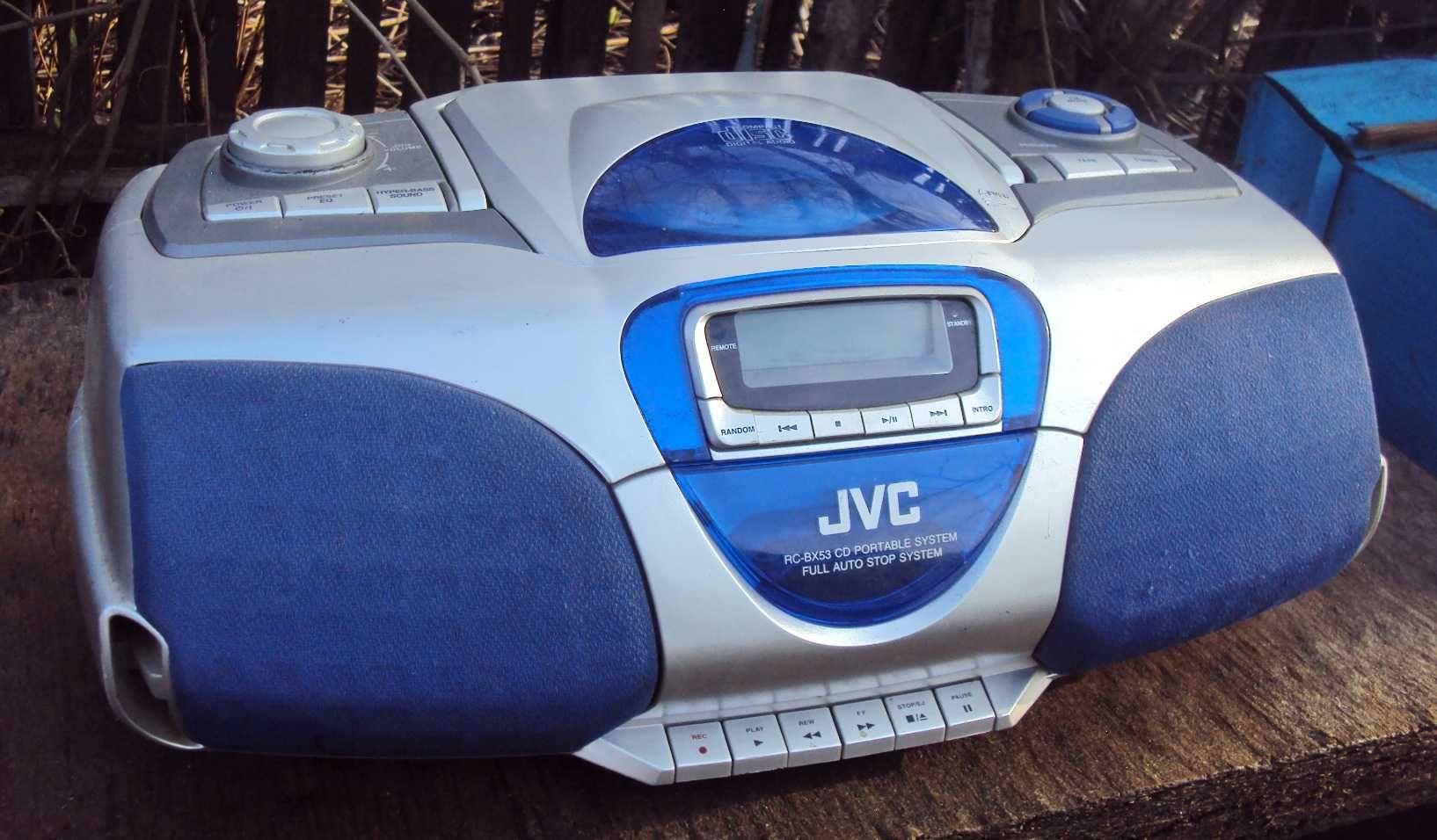 JVC RC-BX53SL кассетная магнитола