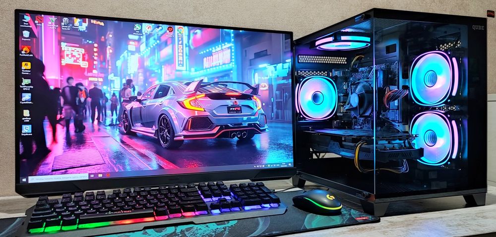 Игровой ПК Rust Cs2 Pubg GtaV Dota Fortnite World Of Tanks